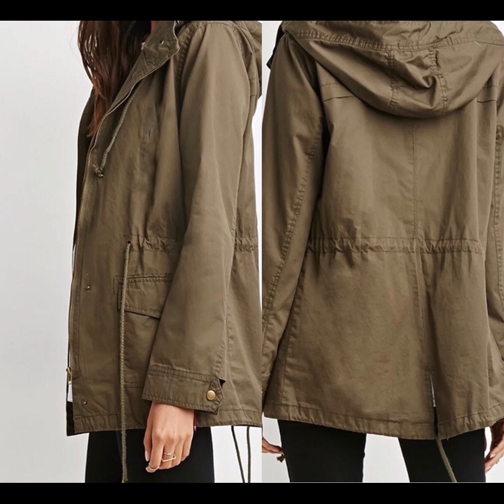 Free people olive/Army green jacket like new